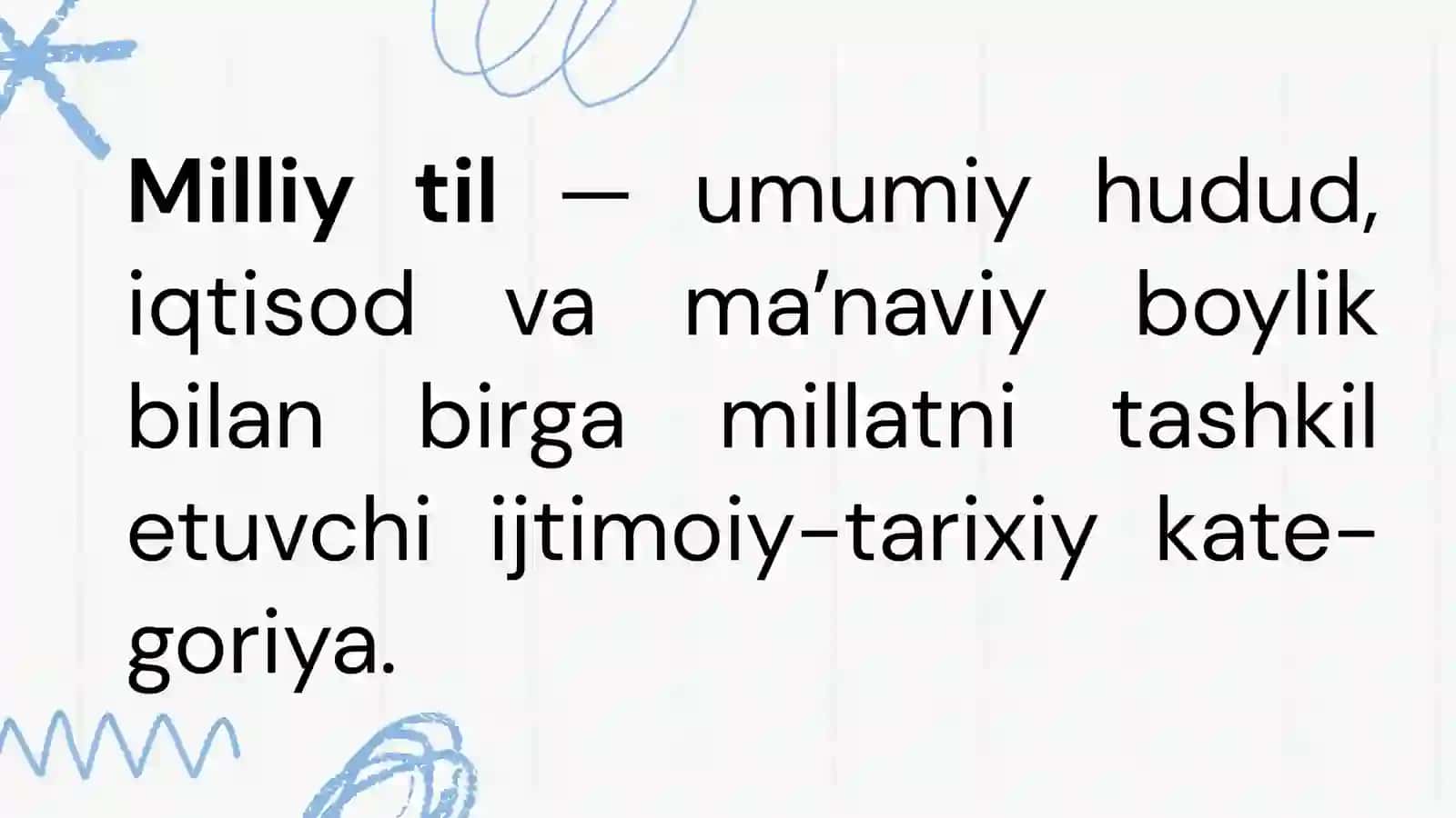 Milliy til 2