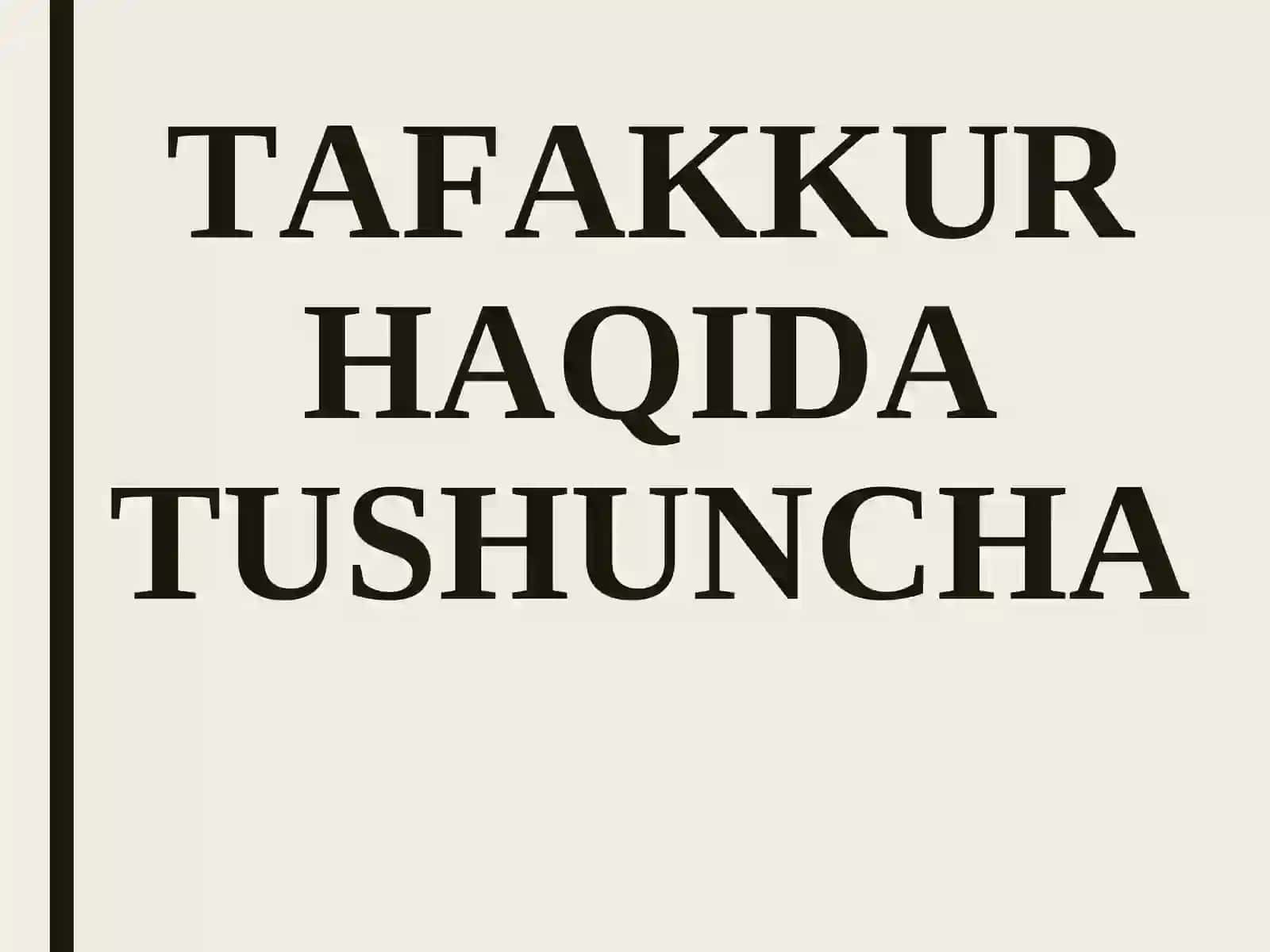 TAFAKKUR VA NUTQREJA 2