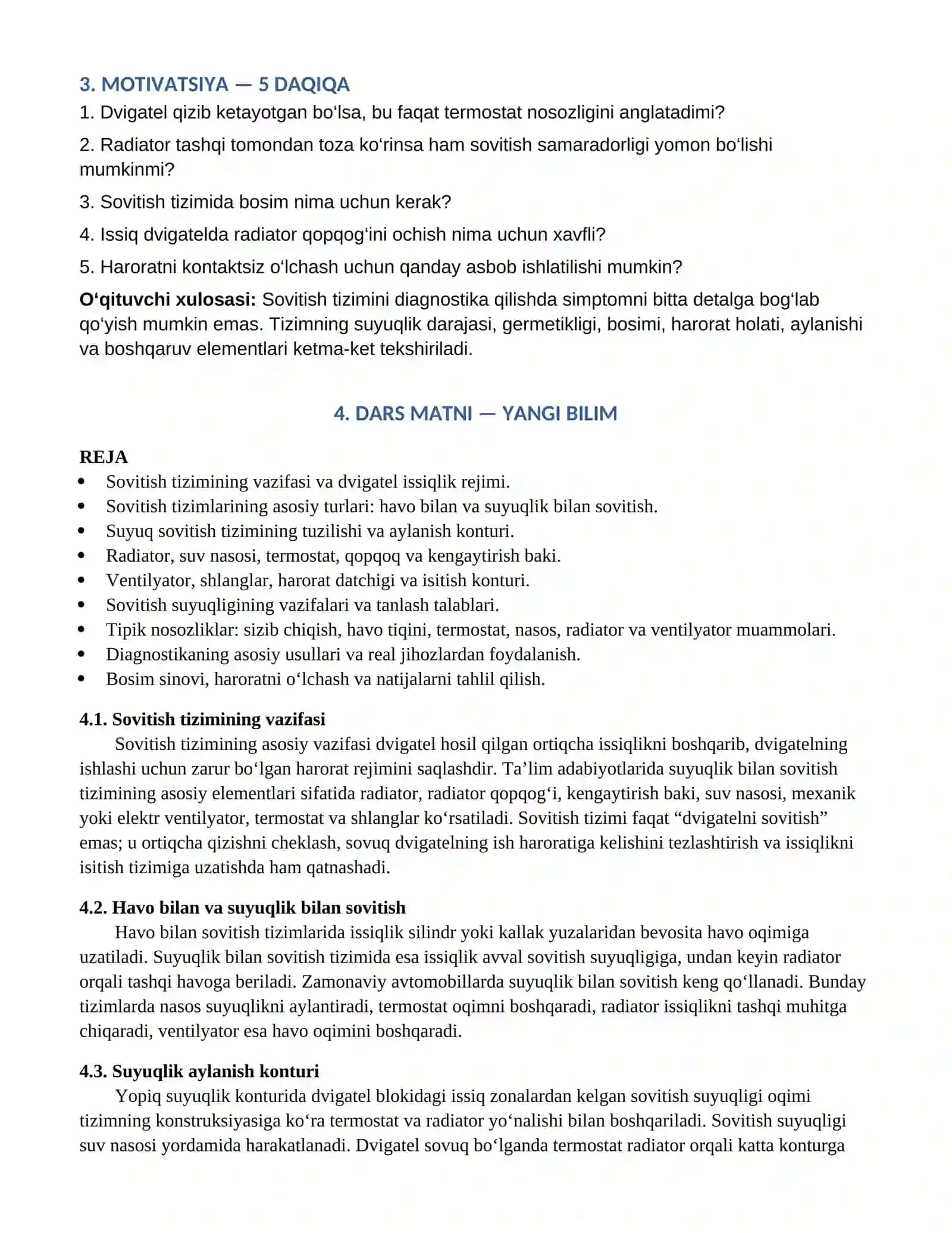 9_mavzu. Sovitish_tizimining_tuzilishi_va_diagnostikasi.docx 2