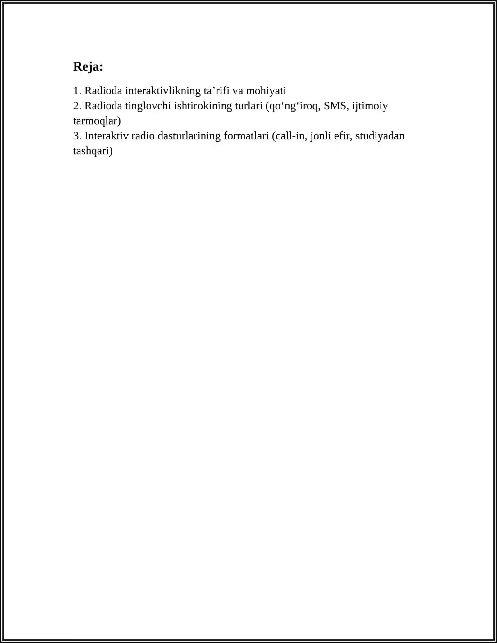 RADIODAGI INTERAKTIVLIKNING XUSUSIYATLARI 2