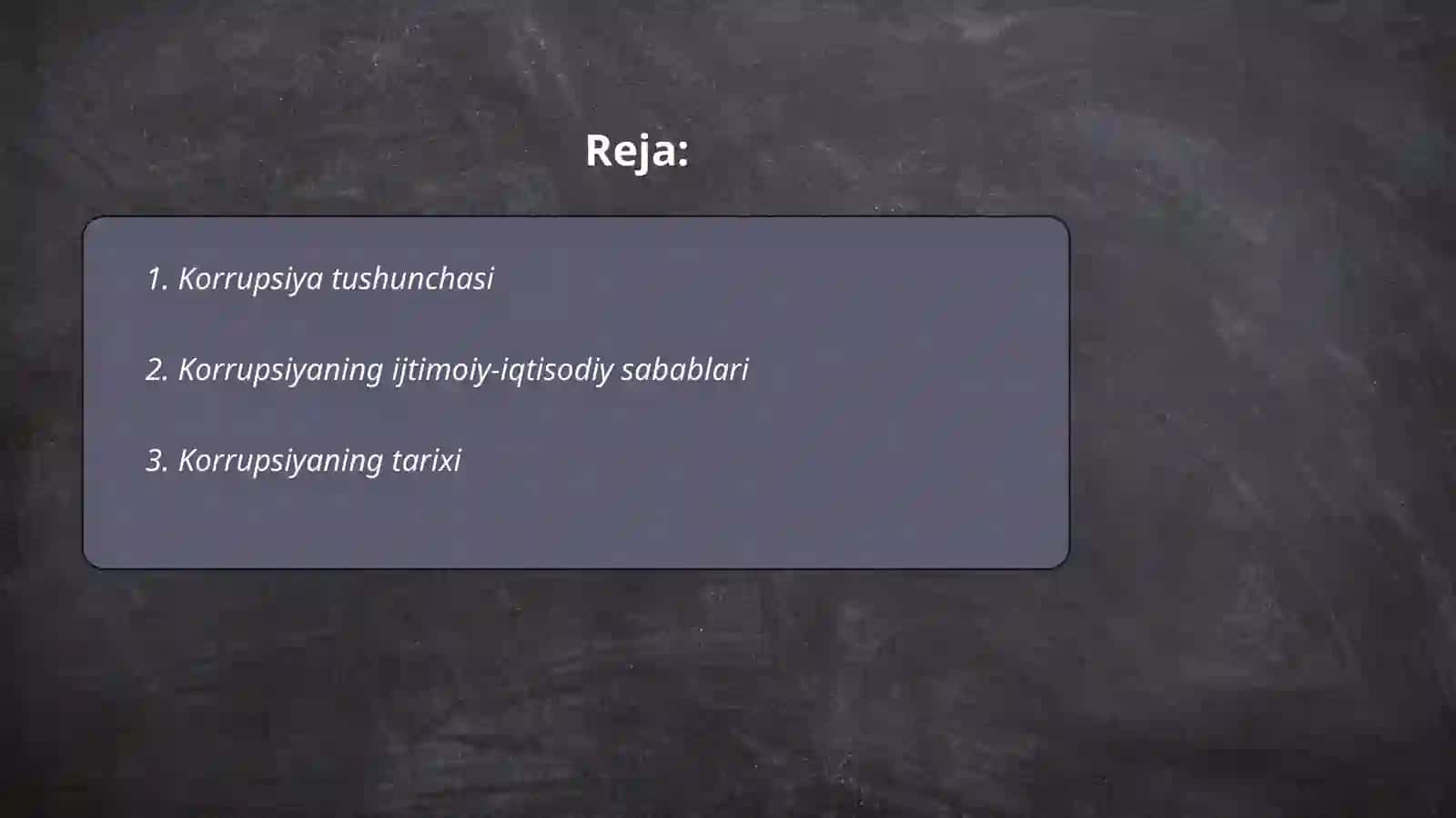 Korrupsiyaning mohiyati va uning oqibatlari 2