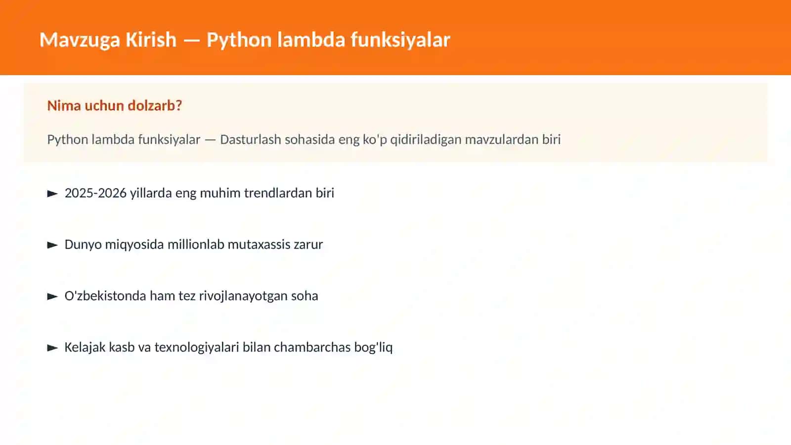 Python lambda funksiyalar 2
