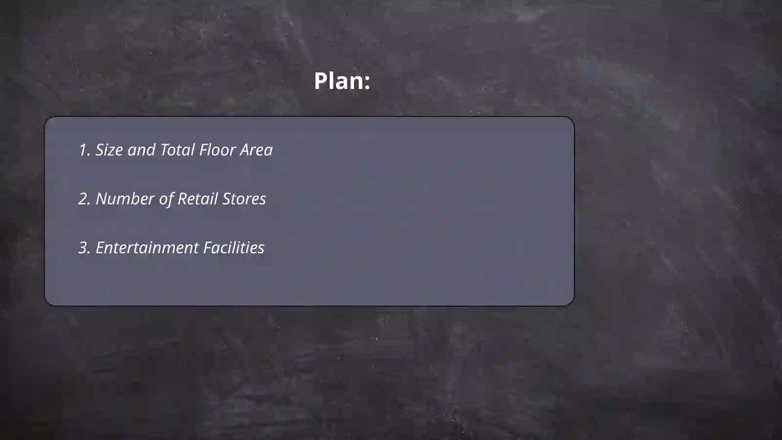 Size and Total Floor Area 2