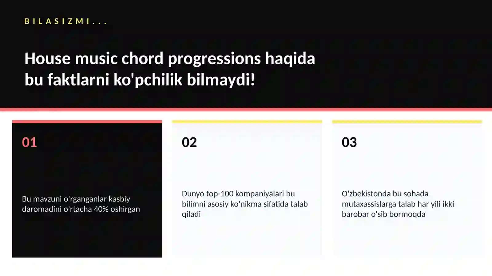 House music chord progressions 2