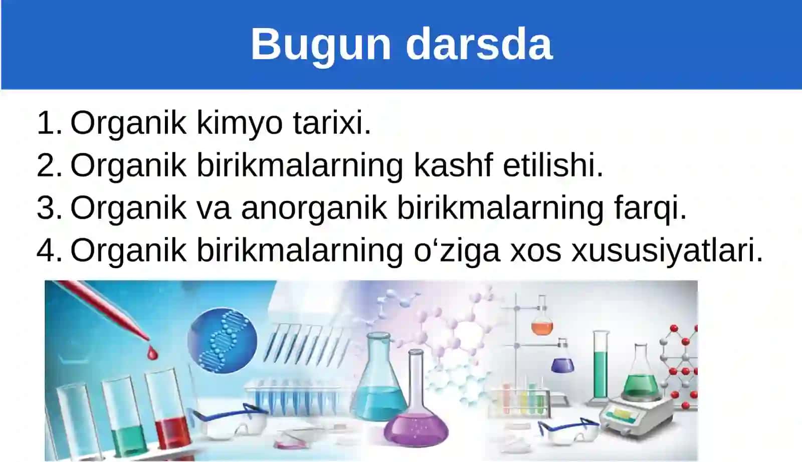 ORGANIK KIMYO TARIXI 2