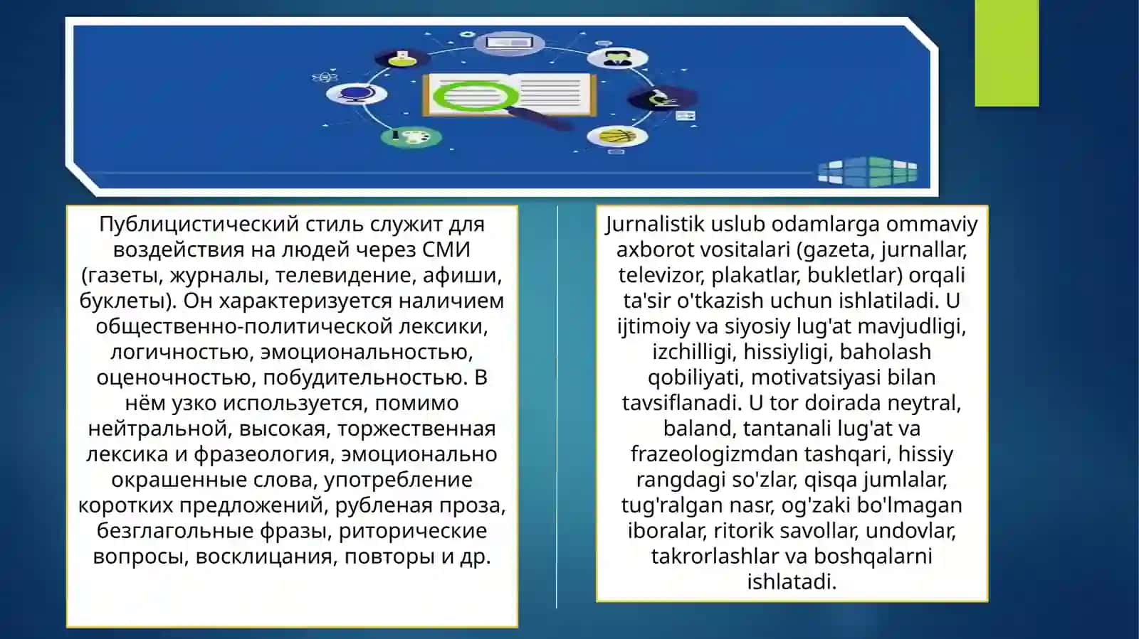 Публицистический стиль 2