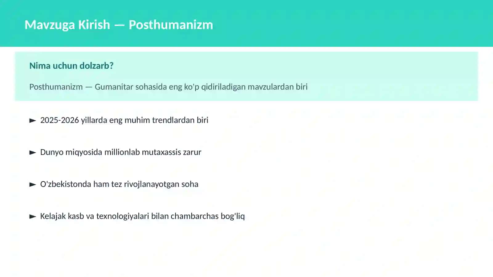 Posthumanizm 2