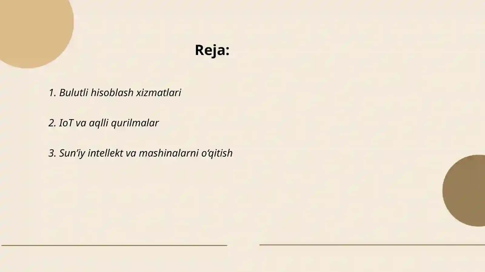 Bulutli hisoblash xizmatlari 2