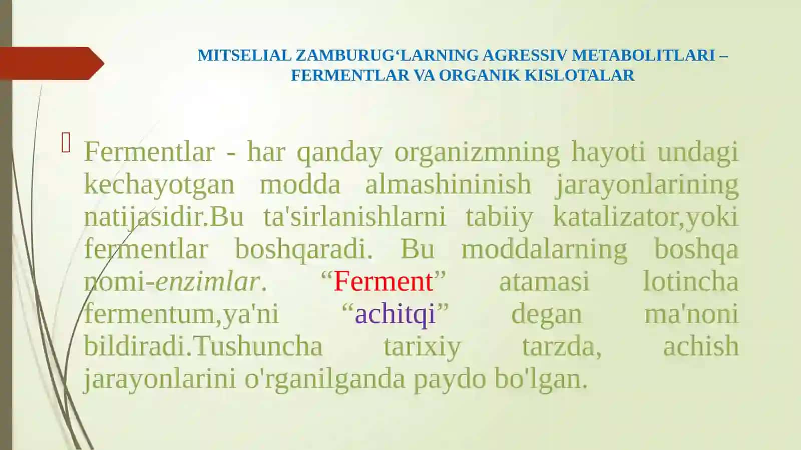 MIKROORGANIZMLAR KELTIRADIGAN ZARARLANISHLARNG BIOKIMYOVIY MEXANIZMLARI 2