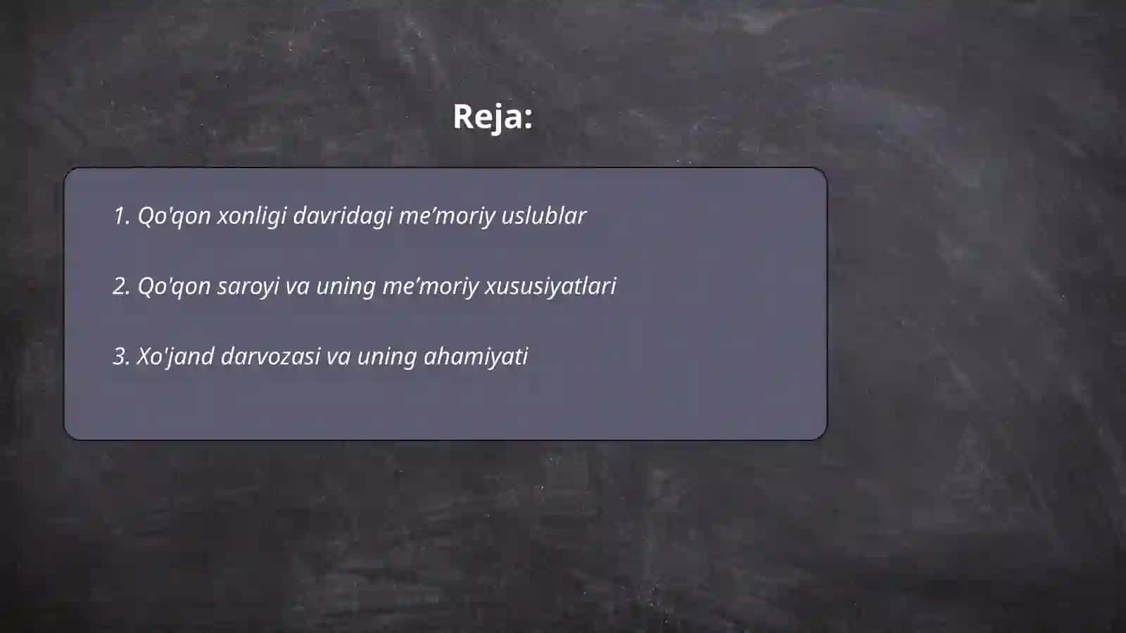 Qo'qon xonligi davridagi memoriy inshootlar 2