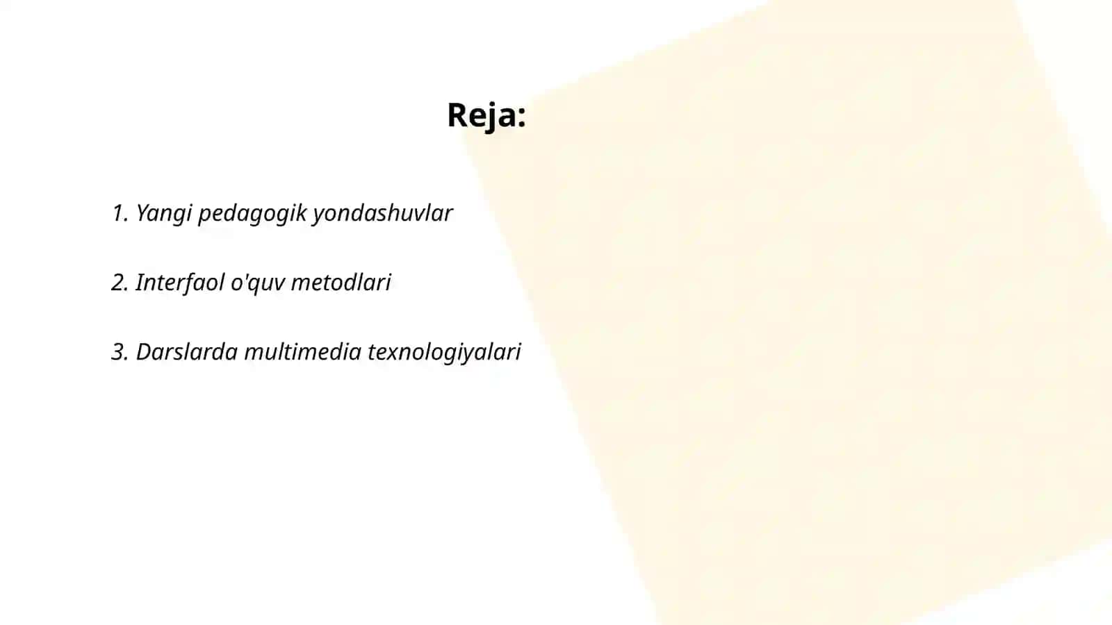 Boshlangʻich sinf ona tili va oʻqish savodxonligi darslarida qoʻyiladigan talablar inovatsion pedagogik taxnalogiyalar 2