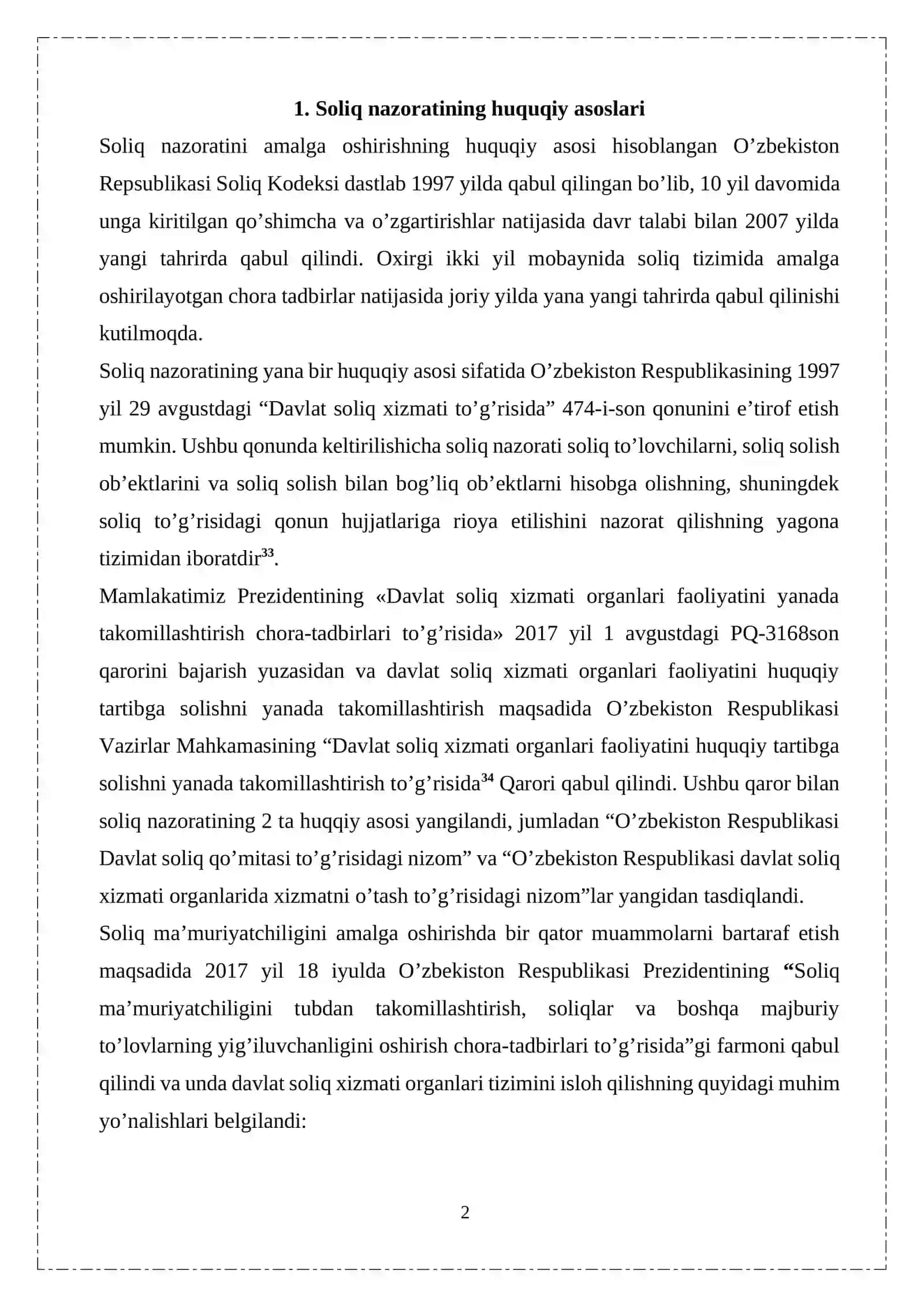 Soliq nazorati 2