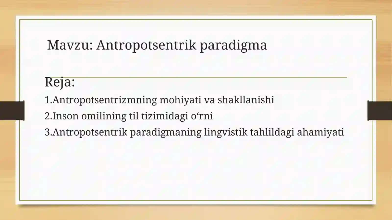 Antropotsentrikparadigma 2