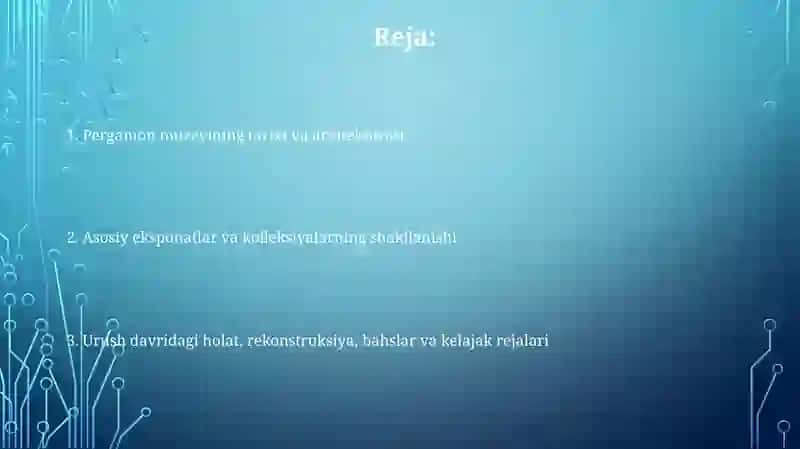 Pergamon muzeyi va uning tarixi 2