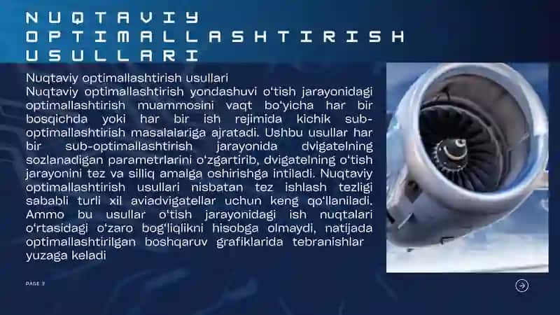 O‘tish jarayonlarida ABTning ishlashini optimallashtirish usullari 2