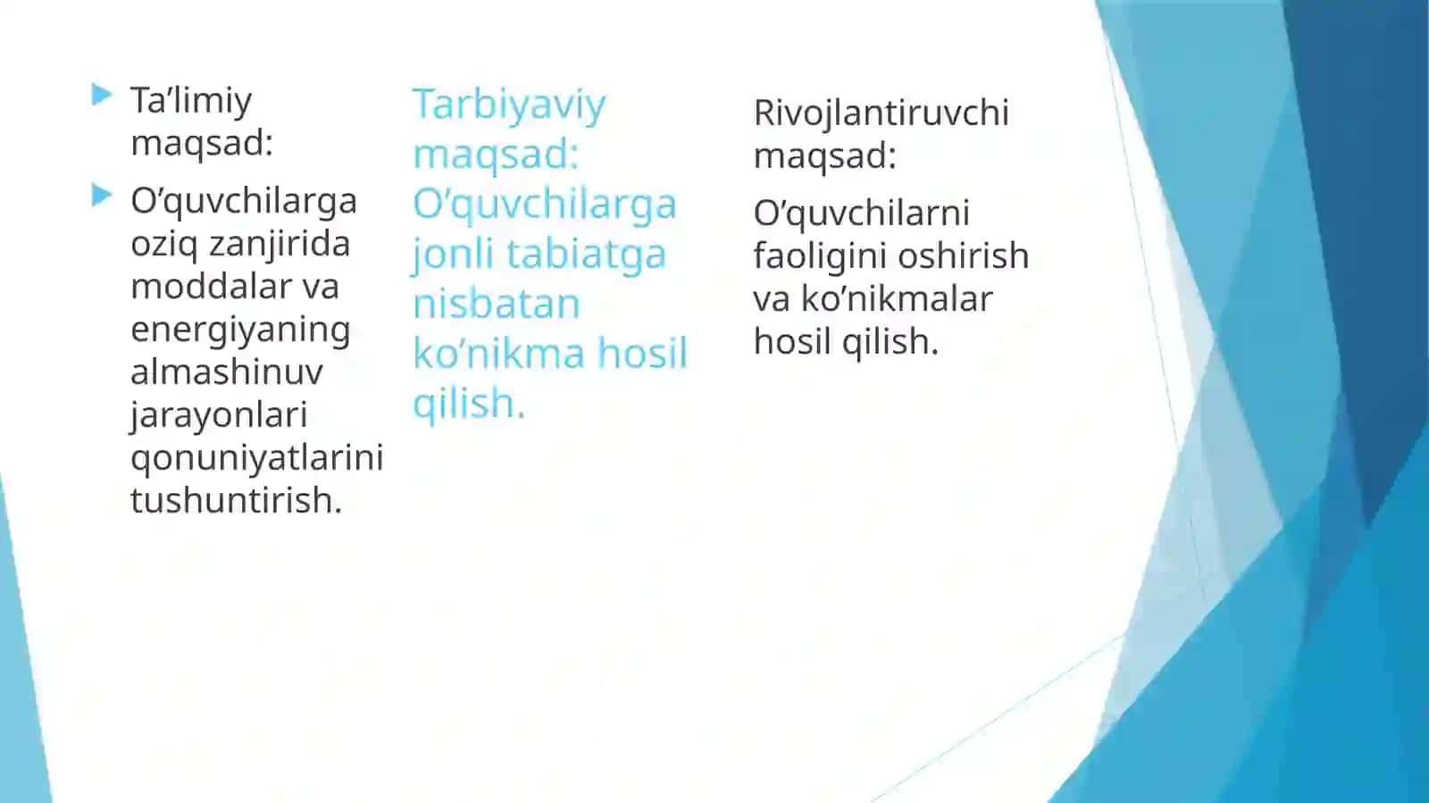 Ekologik piramida qoidasi va biomassa va energiya piramidasi 2