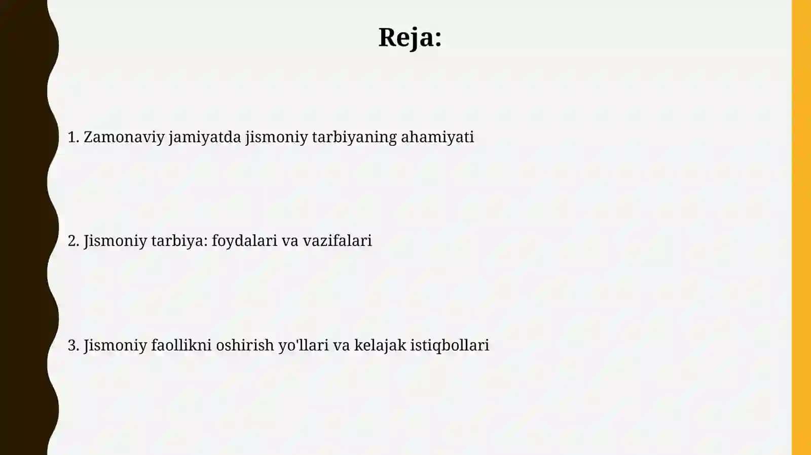 Zamonaviy jamiyat va jismoniy tarbiyagabo'lganextiyoj 2