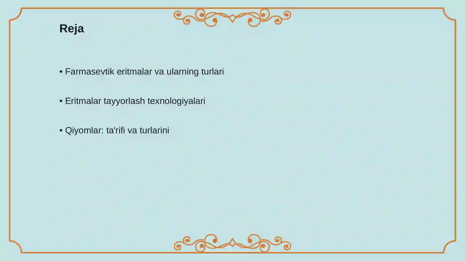 Farmasevtik eritmalar va ularning turlari 2