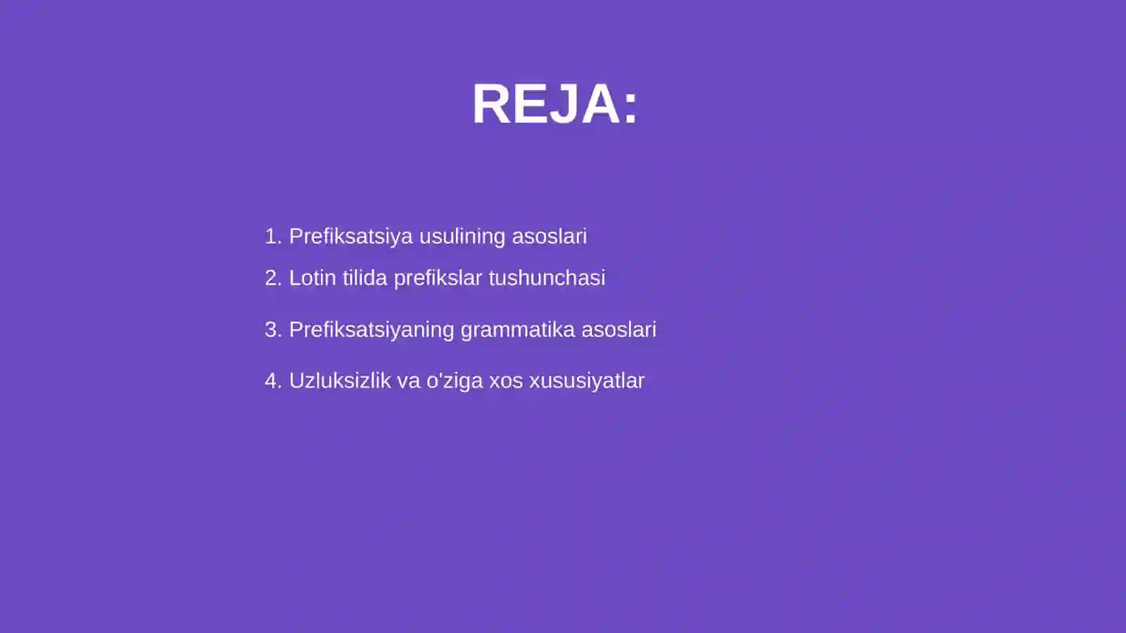 Prefiksatsiya usuli 2