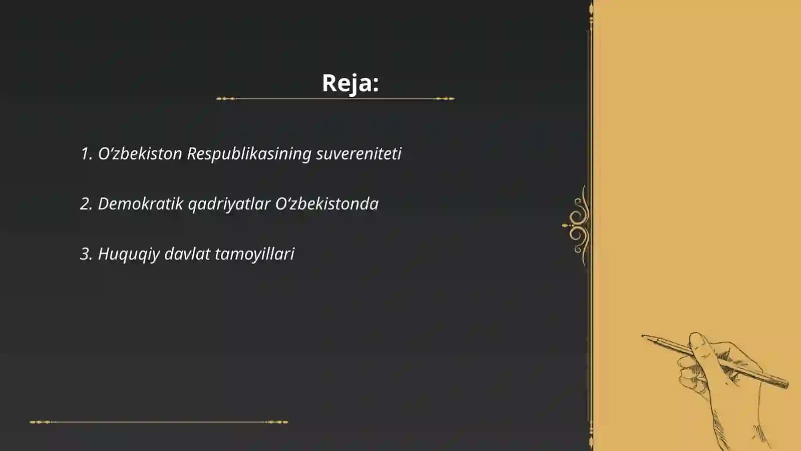 O‘zbekiston Respublikasining suvereniteti 2