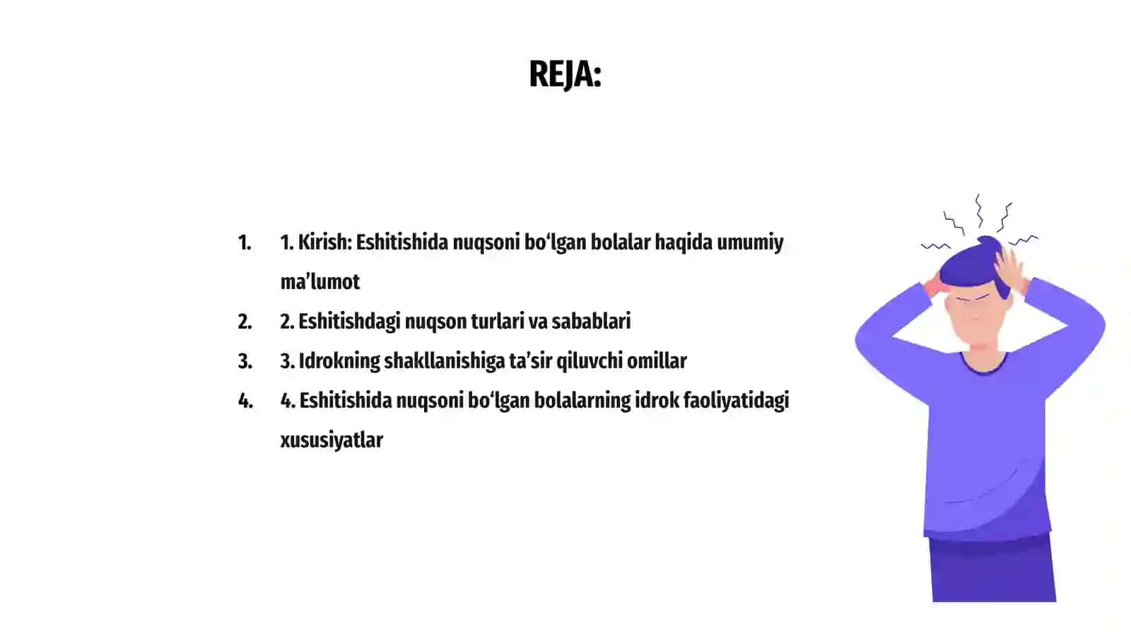 "Eshitishida nuqsoni bo'lgan bolalar idrokining o'ziga xos xususiyatlari" 2