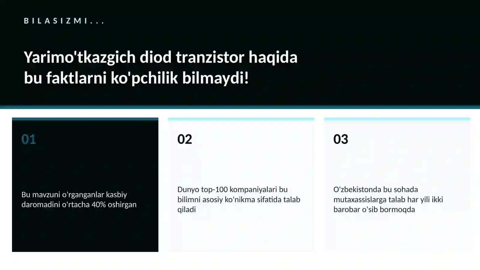 Yarimo'tkazgich diod tranzistor 2