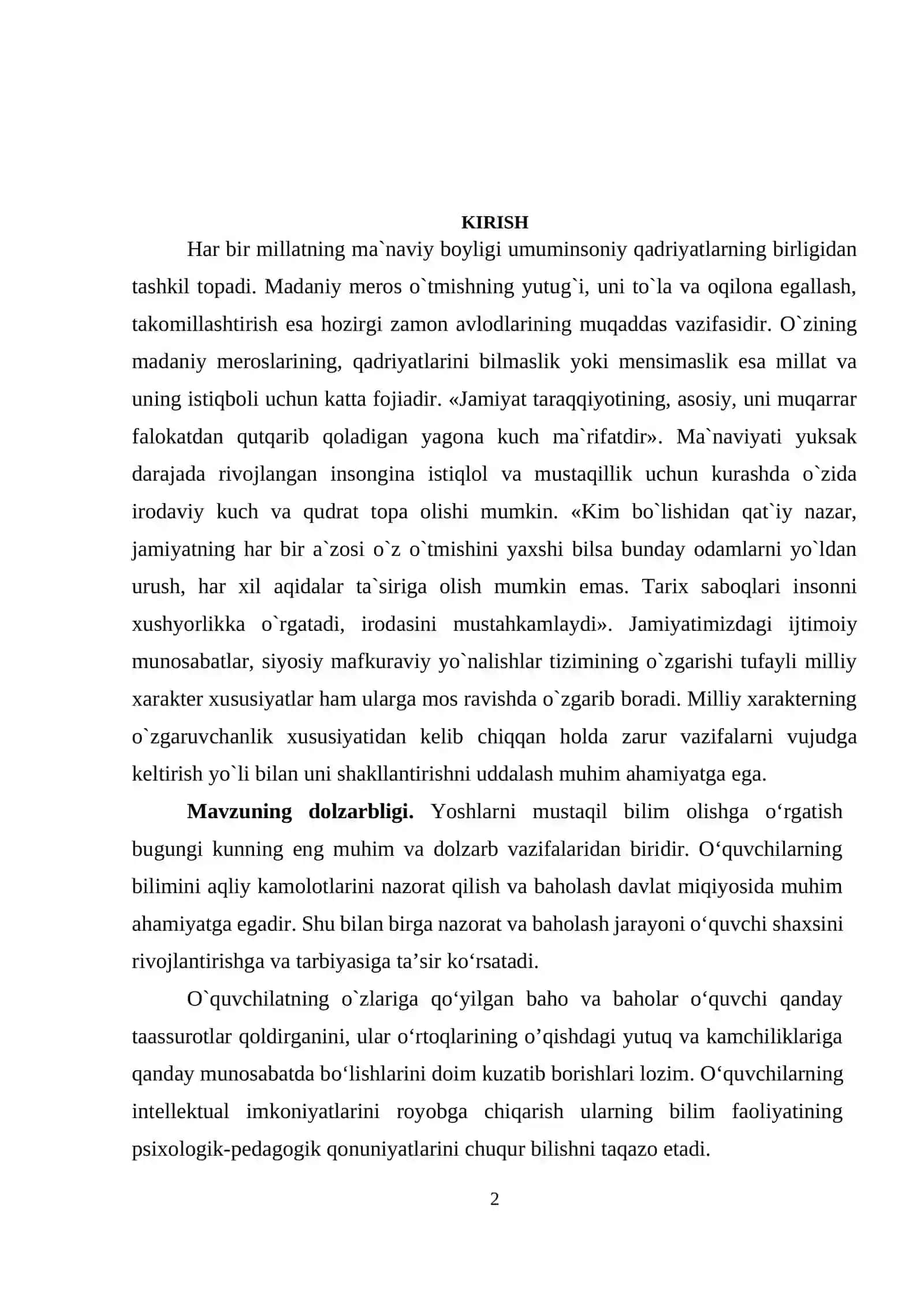 O'smirlik davridagi o`quvchilar empatiya shakllanishi 2
