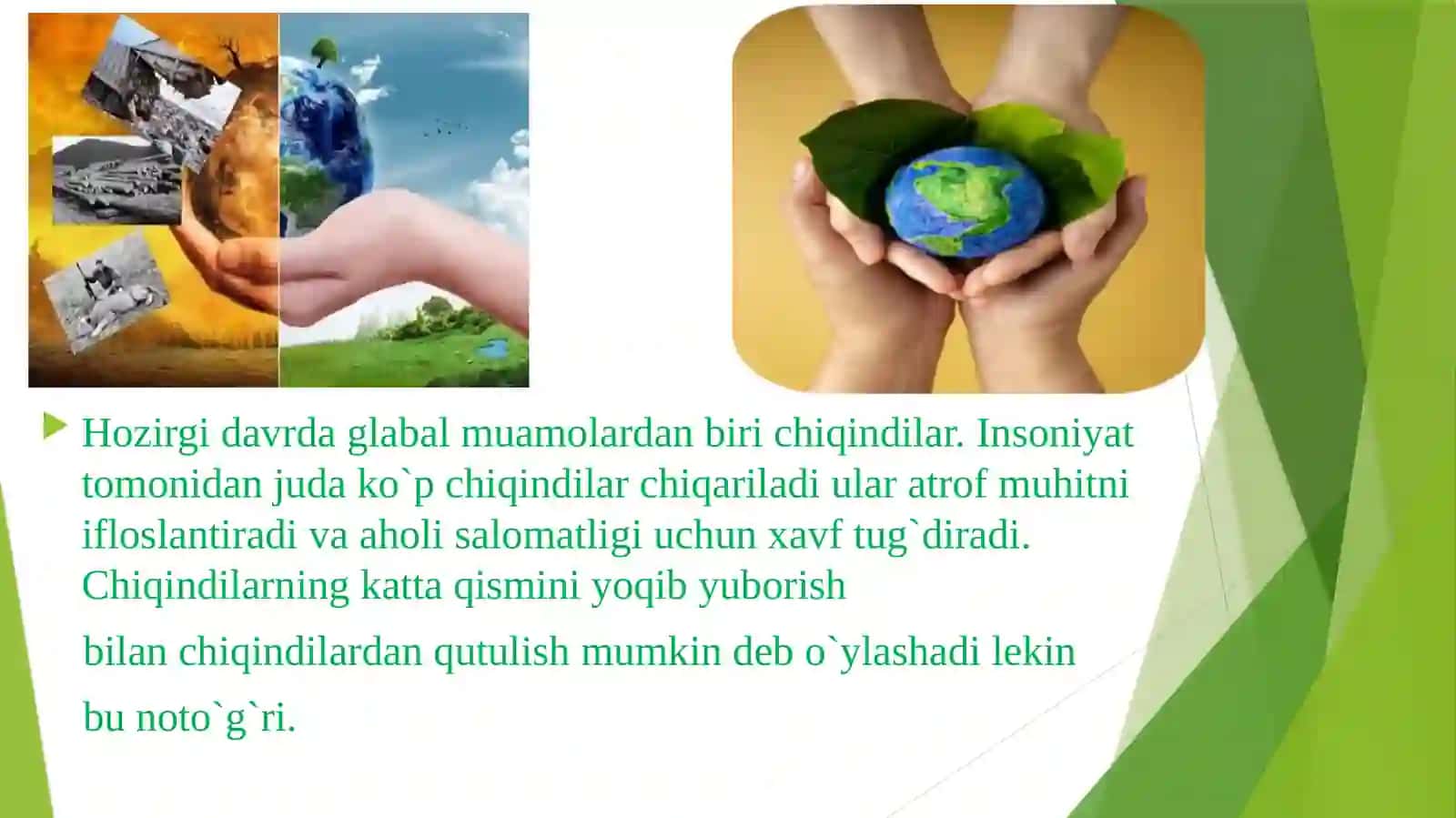 Siz Ekologiyaga Oid Qonunlarni Bilasizmi? 2