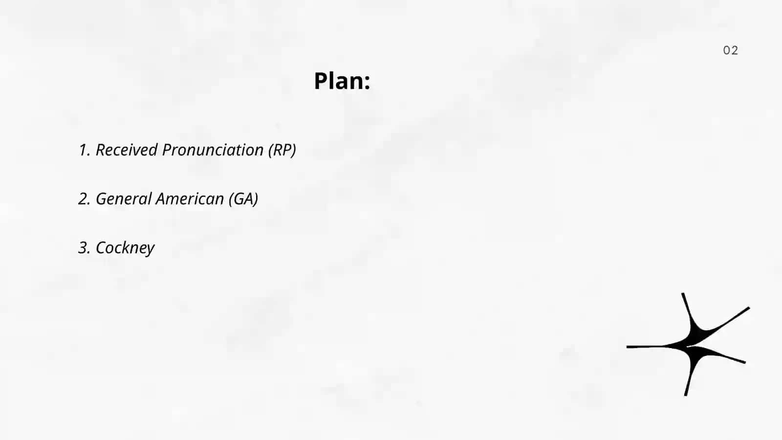 Types of pronunciation in English 2