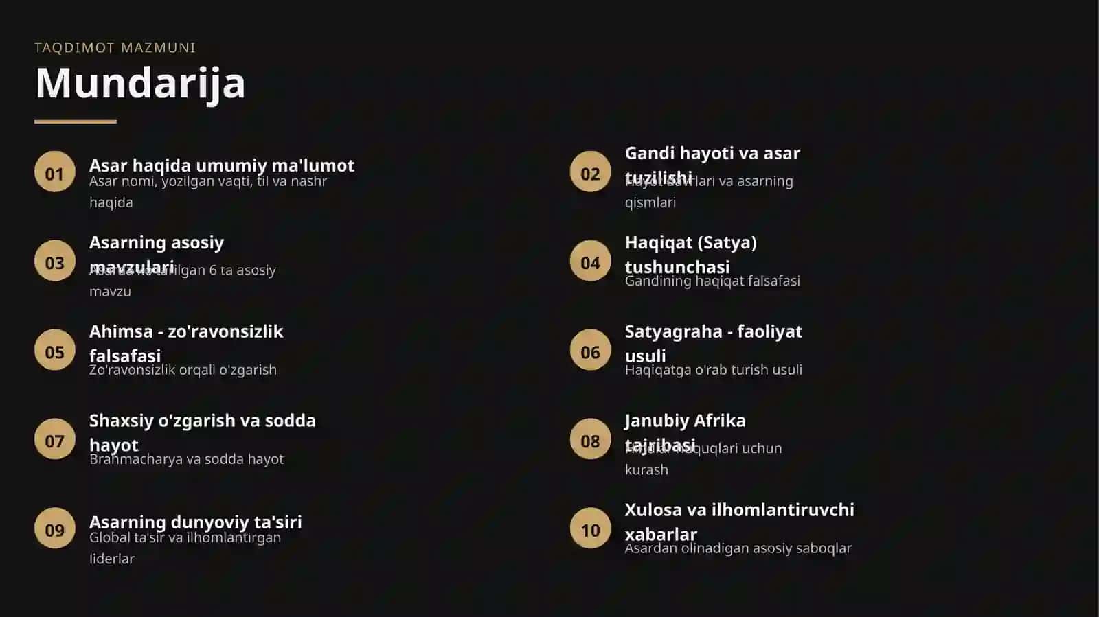 Mahatma Gandi Mening Hayotim Haqiqatga bo'lgan tajribalarim 2