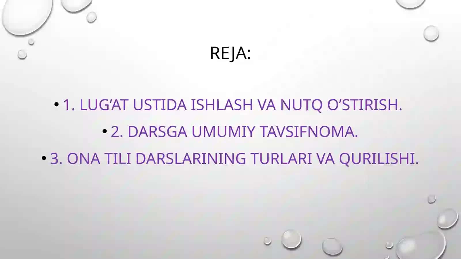 ONA TILIDAN BILIM, KO‘NIKMA VA MALAKALARNI TEKSHIRISH 2