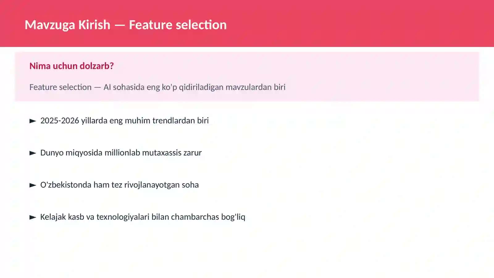 Machine Learning Asoslari 2