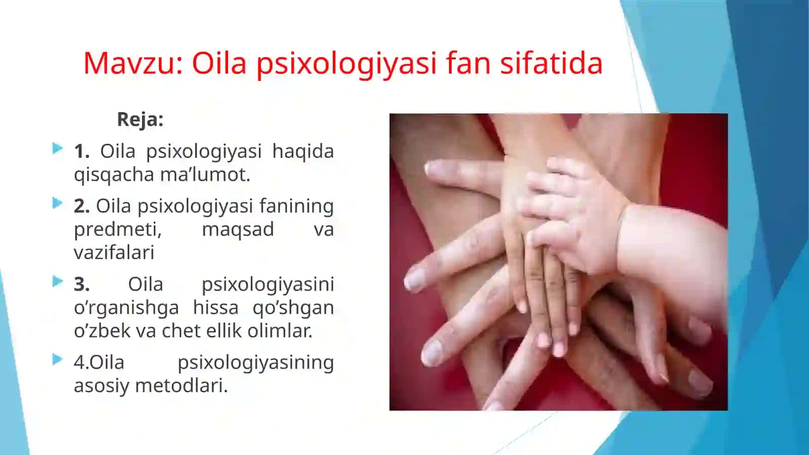 OILA PSIXOLOGIYASI FANI 2
