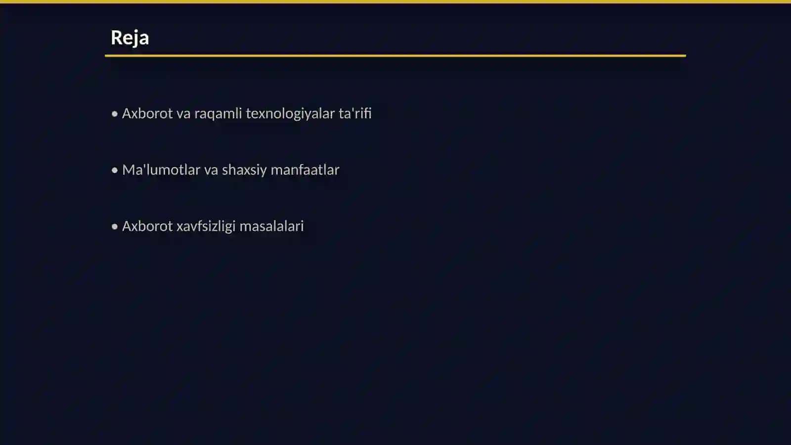 Axborotlashgan va raqamli jamiyada manfaatlar toʻqnashuvi 2