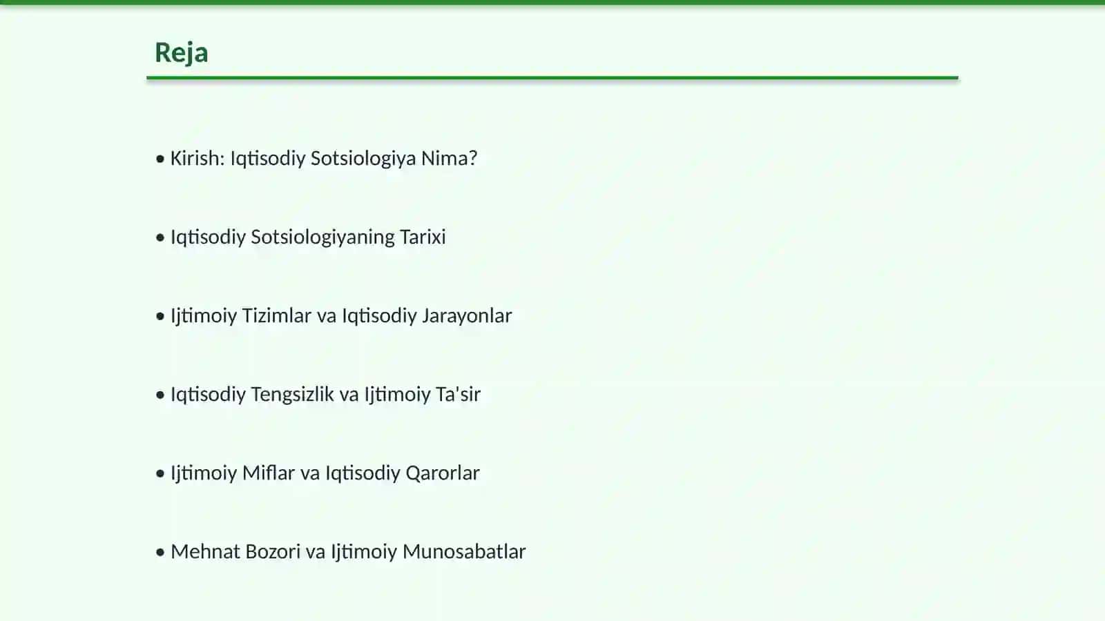 Iqtisodiy Sotsiologiya: Ijtimoiy va Iqtisodiy O'zaro Ta'sirlar 2