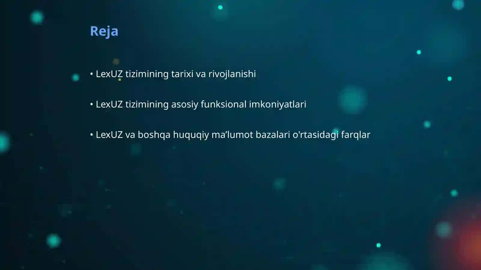 LexUZ huquqiy maʼlumot bazasi tahlili 2