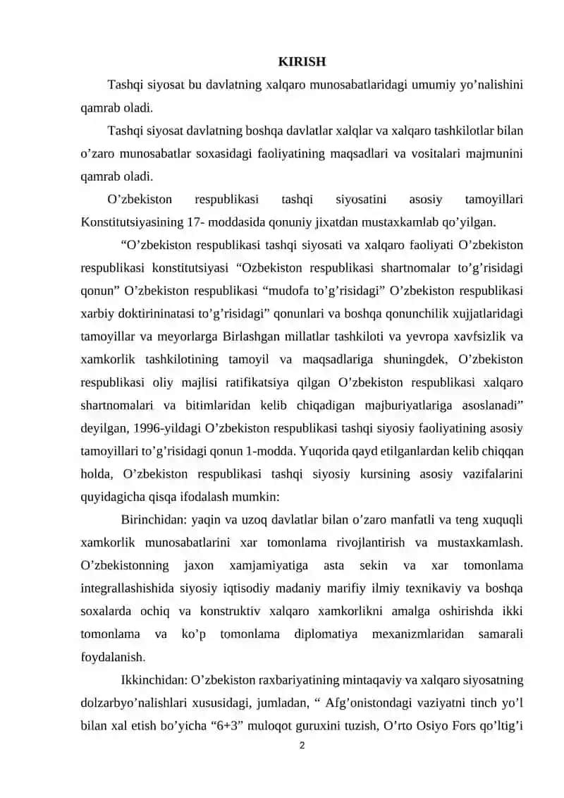 TASHQI IQTISODIY FAOLIYAT TOVAR NOMENKLATURASI VA UNING AHAMIYATI 2