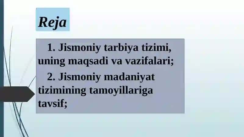 O‘ZBEKISTON RESPUBLIKASIDA JISMONIY MADANIYAT TIZIMINI RIVOJLANISHINING UMUMIY TAVSIFI 2