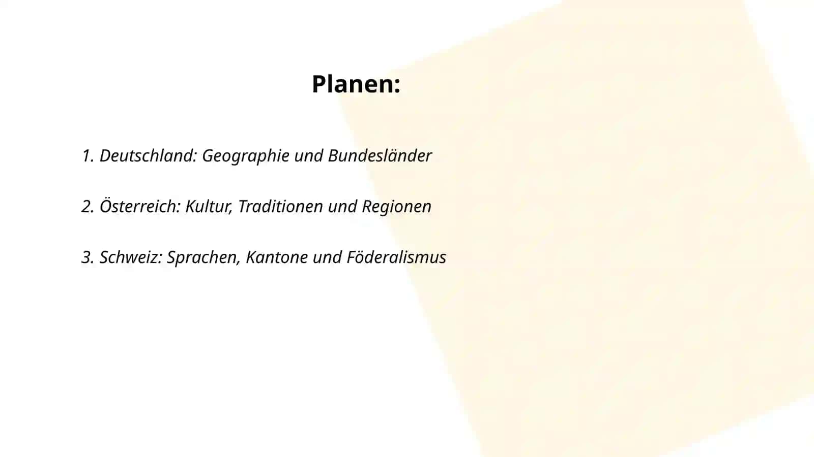 Die deutschsprachige Lander 2