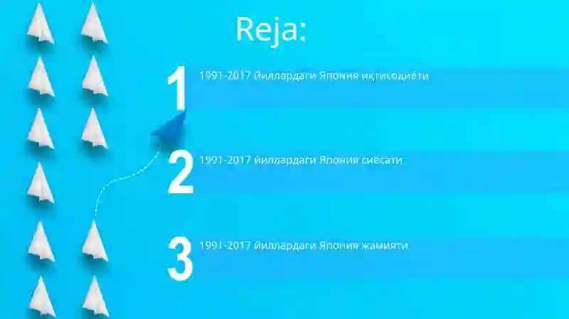 1991-2017 йиллардаги Япония иқтисодиёти 2