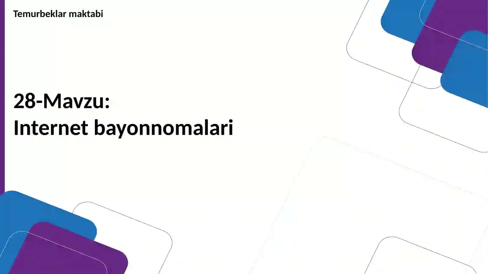Internet bayonnomalari 2