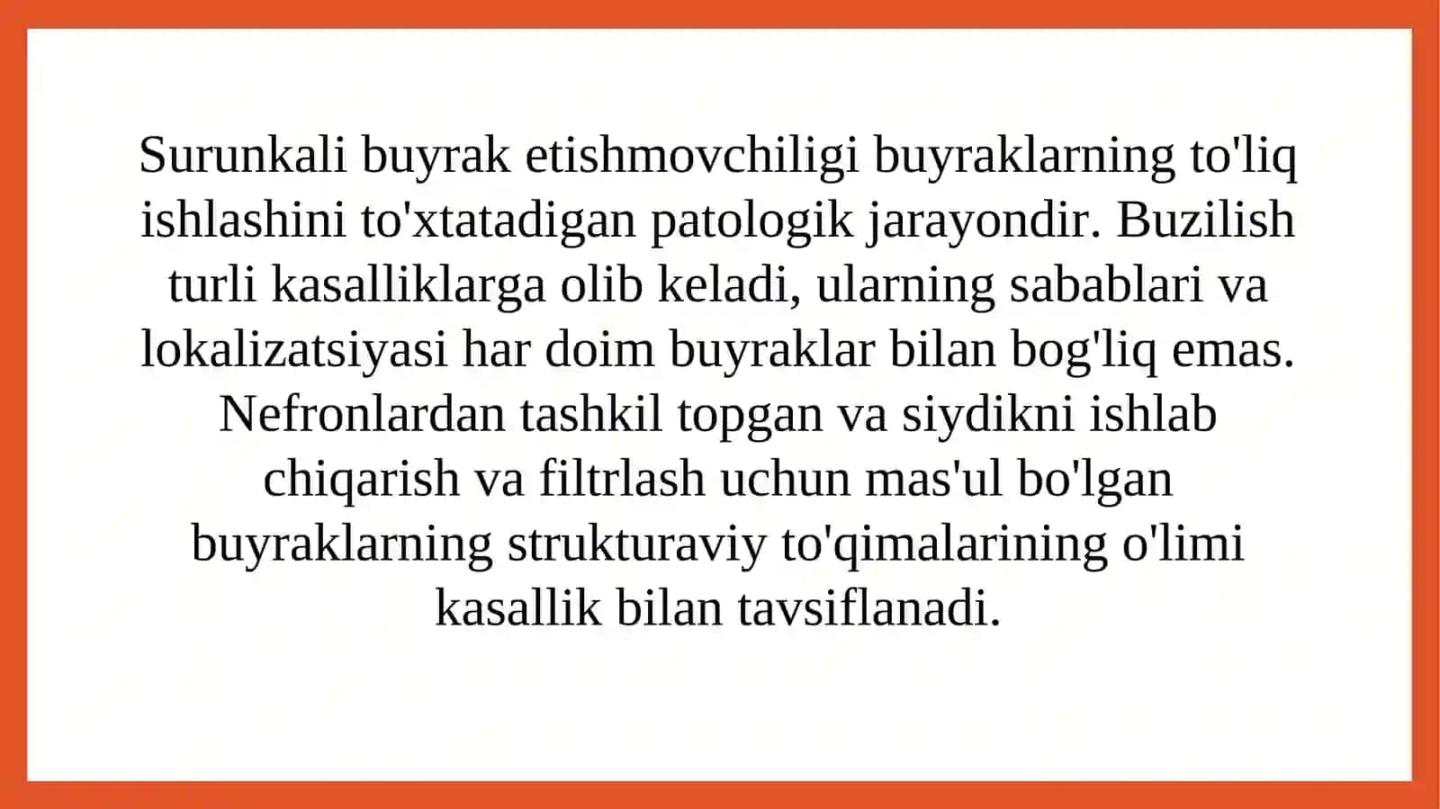 Buyrak patologiyalari 2
