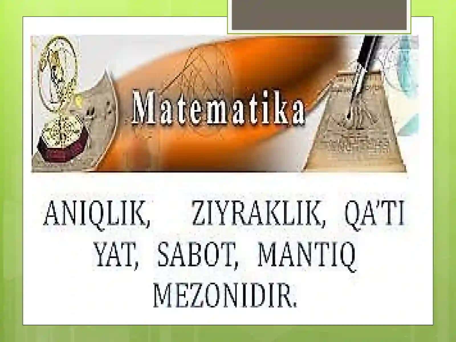 Qiziqarli matematiko’yinlar 2