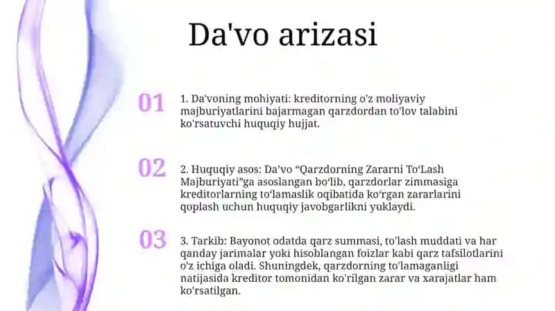 Qarzdorning Zararni ToʻLash Majburiyati 2