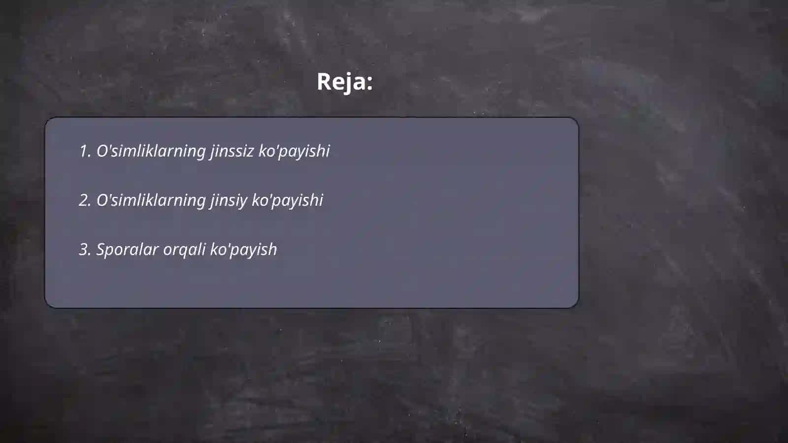 O'simliklarning jinssiz ko'payishi 2