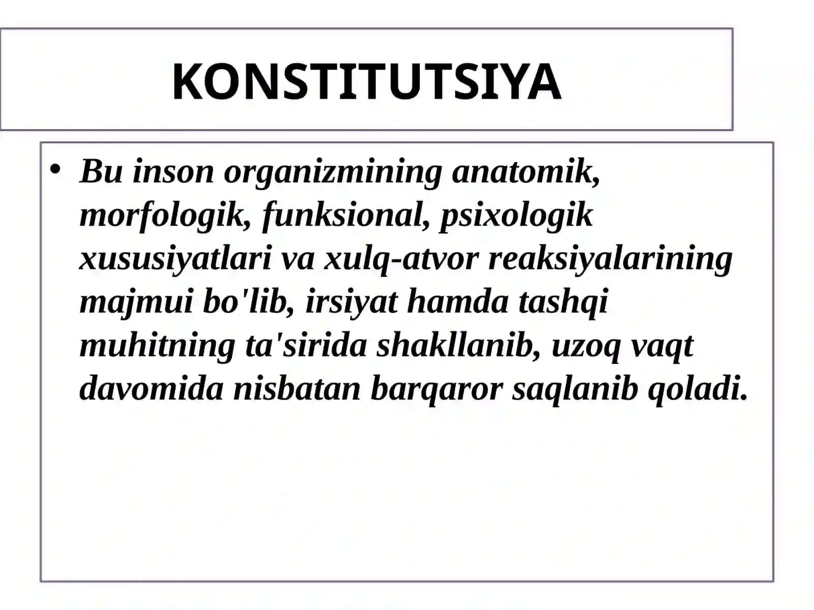 Kattalar organizmi a'zolar tizimi tuzilishi va funksiyalari 2