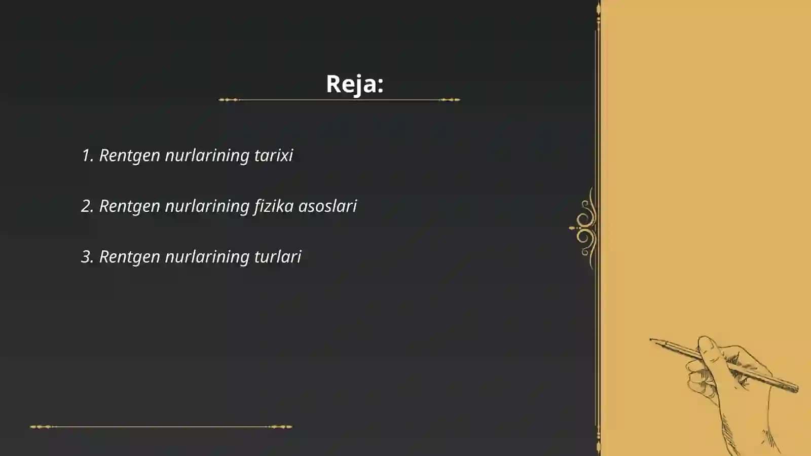 Rentgen nurlari va ularning qoʻllanilishi 2