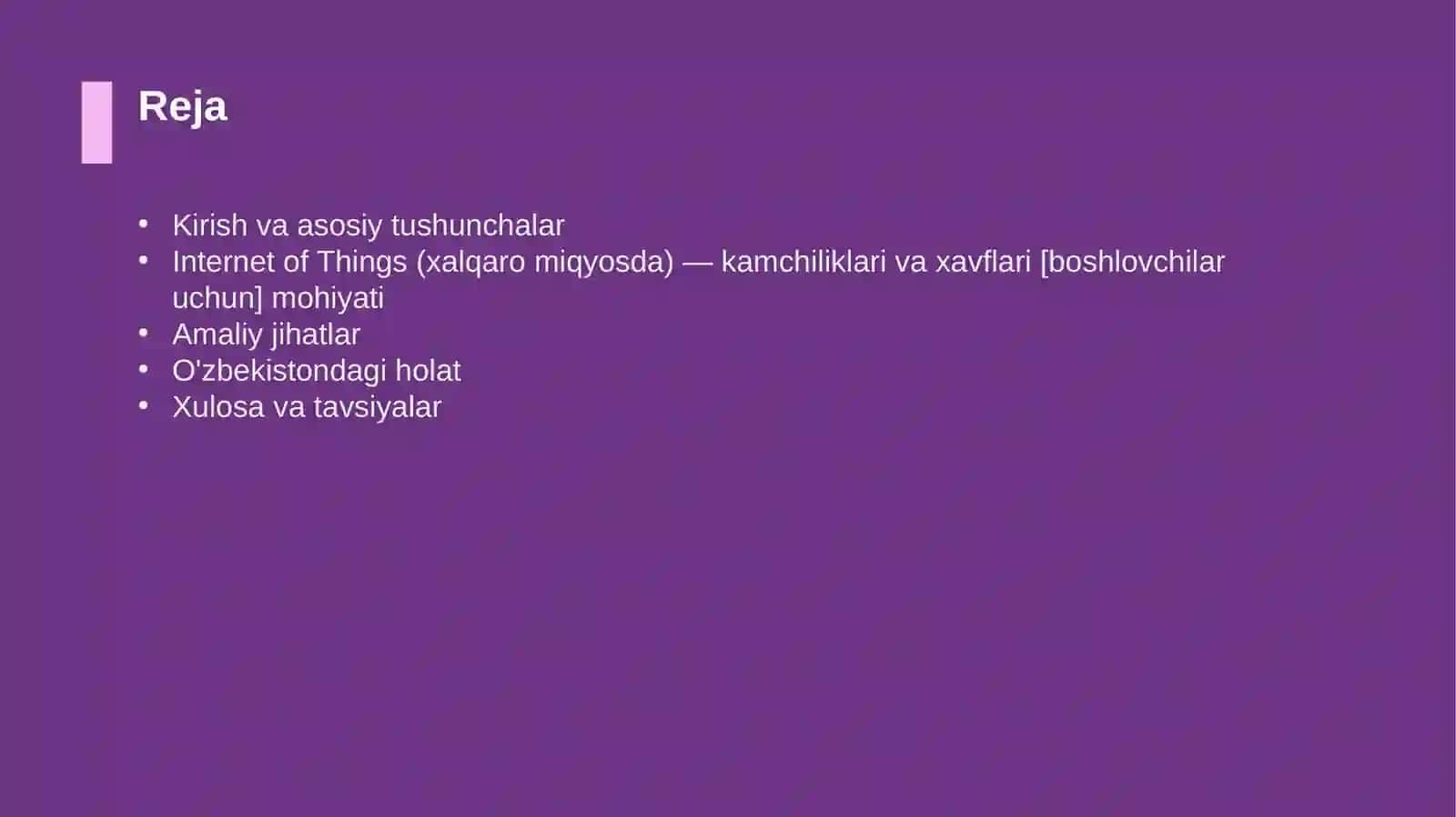 Internet of Things (xalqaro miqyosda) — kamchiliklari va xavflari [boshlovchilar uchun] 2
