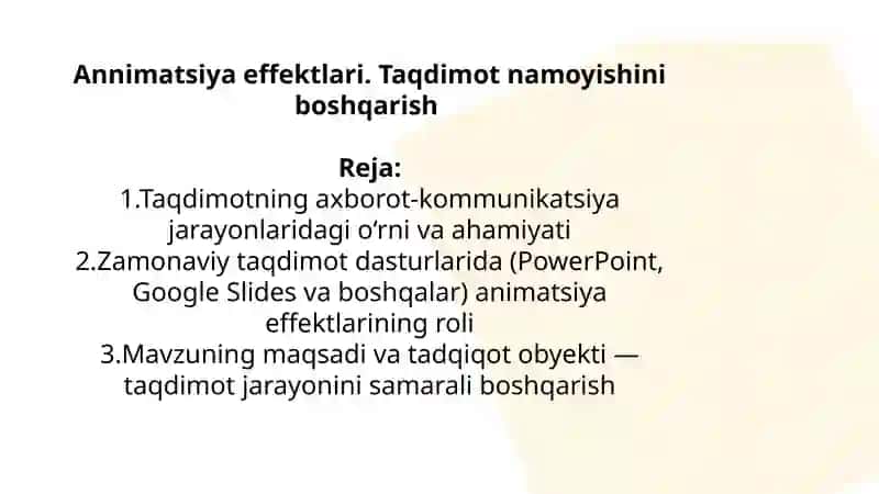 Axborot texnologiyalarini kasbiy faoliyatda qóllash 2