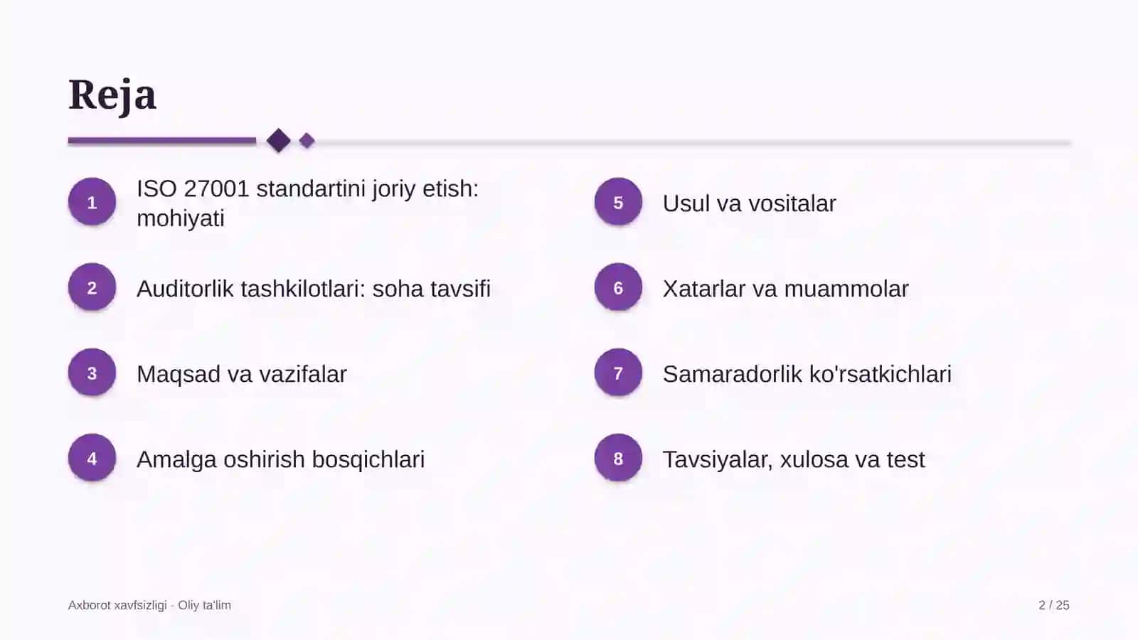 Auditorlik tashkilotlari misolida: mohiyati, bosqichlari, usullari va ko'rsatkichlari 2
